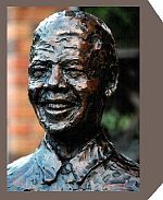 Nelson Mandela Bronze Sculpture